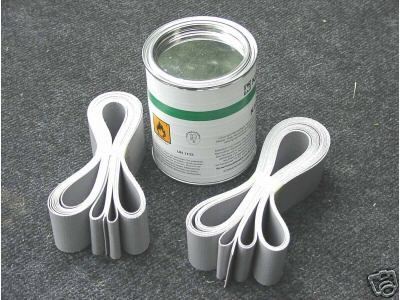 Kielstreifen  für Faltboot 500 x 10 cm PVC Streifen 